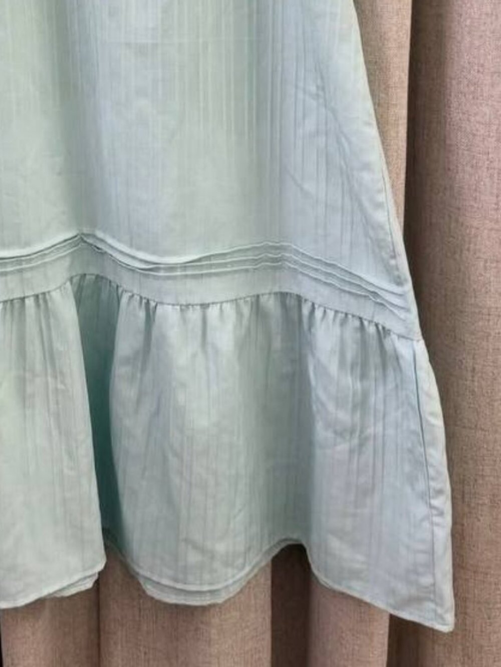 Mint Ruffle Sleeve Midi Dress - Picture 3 of 3